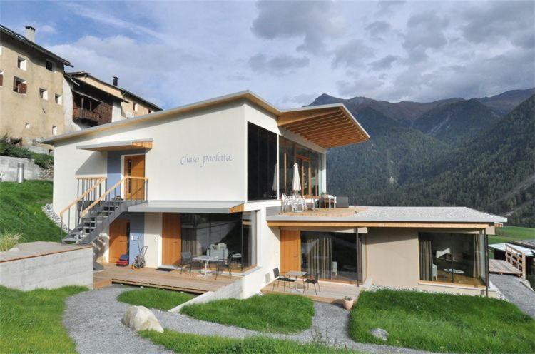 Chasa Paoletta Apartamento Ramosch Exterior foto